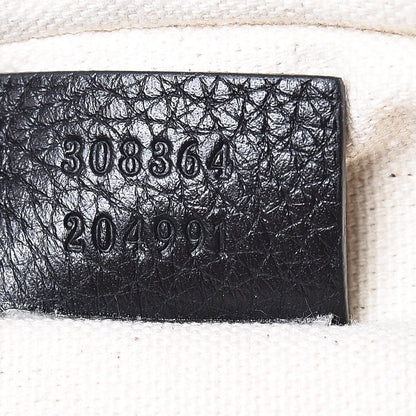 Gucci Pebbled Calfskin Small Soho Disco Bag Black 7 of 8