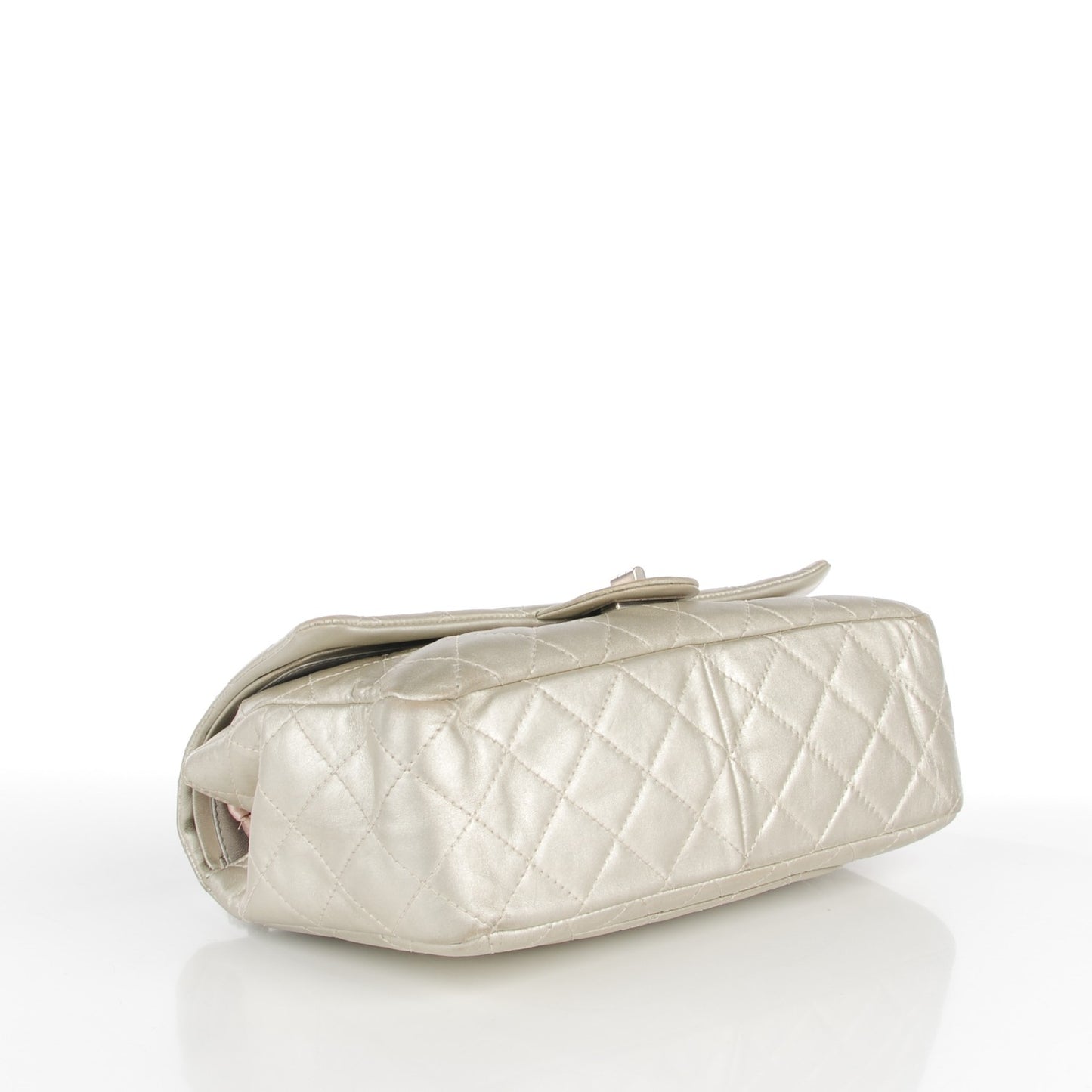 Lambskin Quilted 2.55 Reissue 227 Flap Silver