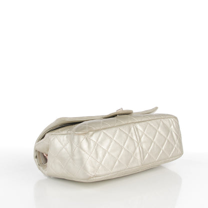 Chanel Lambskin Quilted 2.55 Reissue 227 Flap Silver 4 of 14
