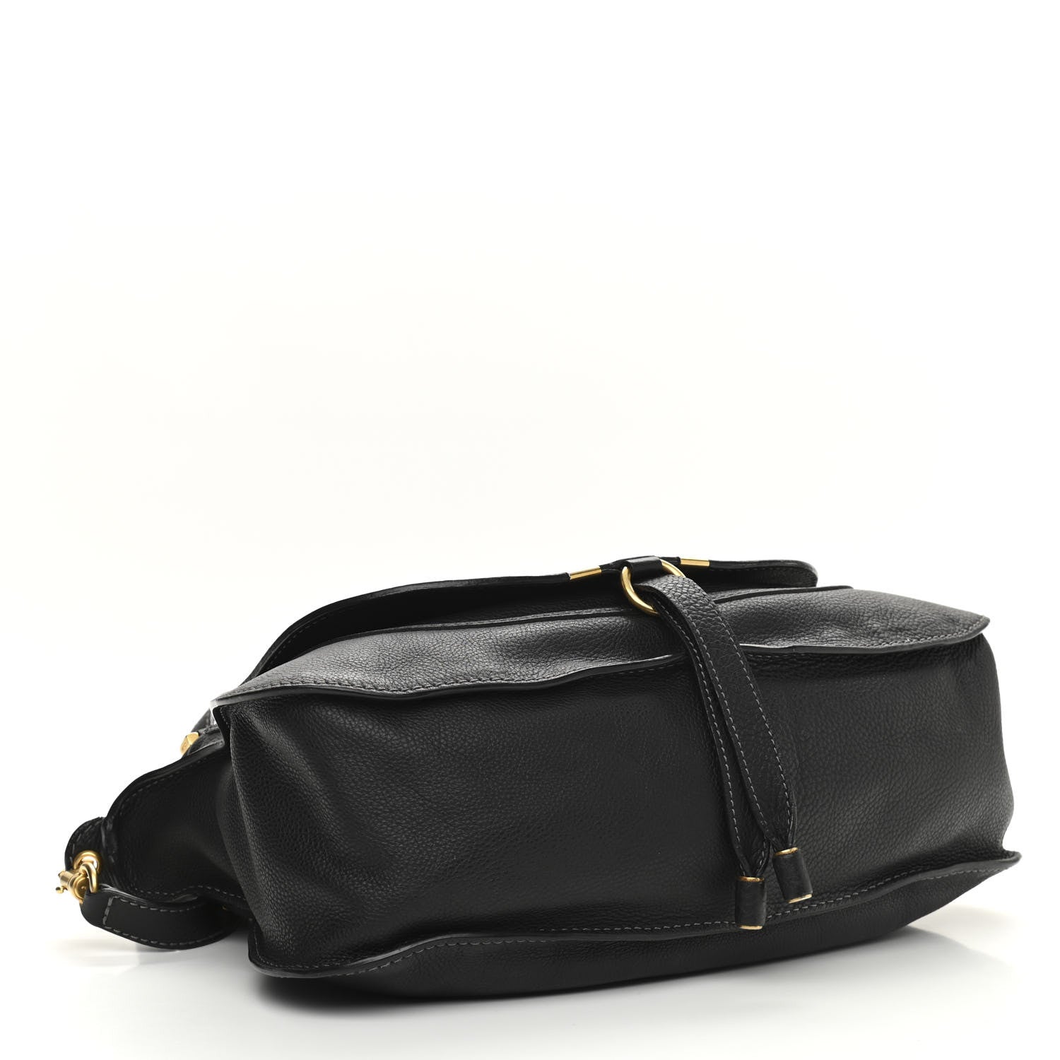 Chloe Calfskin Large Marcie Satchel Black 4 of 13