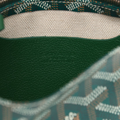 Goyard Goyardine Plumet Wallet Clutch Green 6 of 9