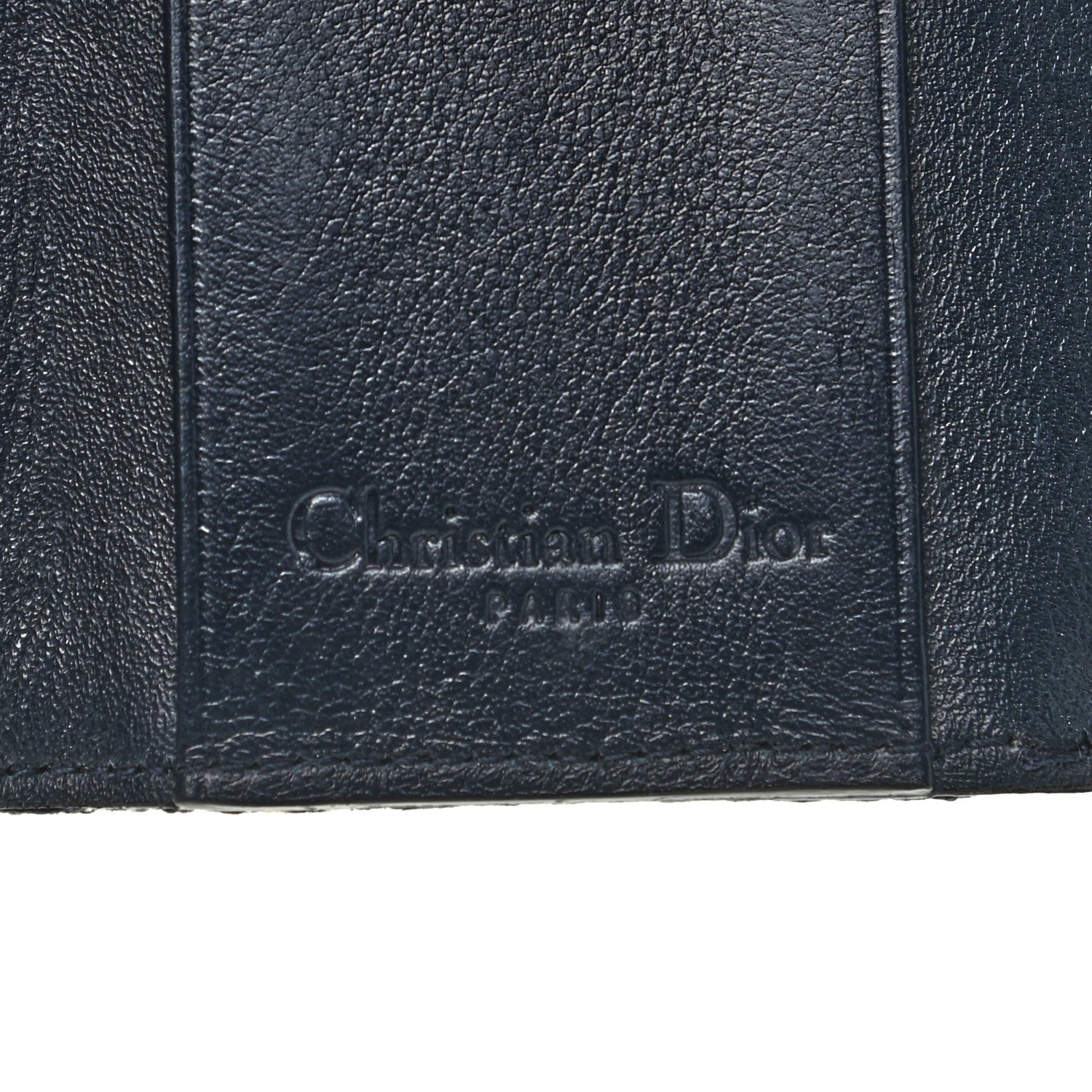 Christian Dior Monogram Key Holder Navy Blue 6 of 7