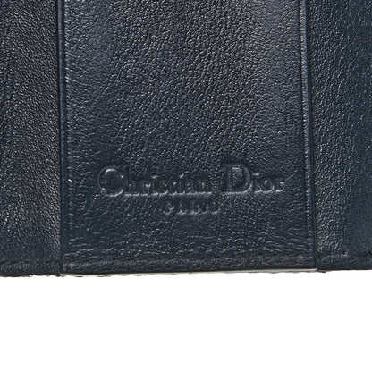 Christian Dior Monogram Key Holder Navy Blue 6 of 7