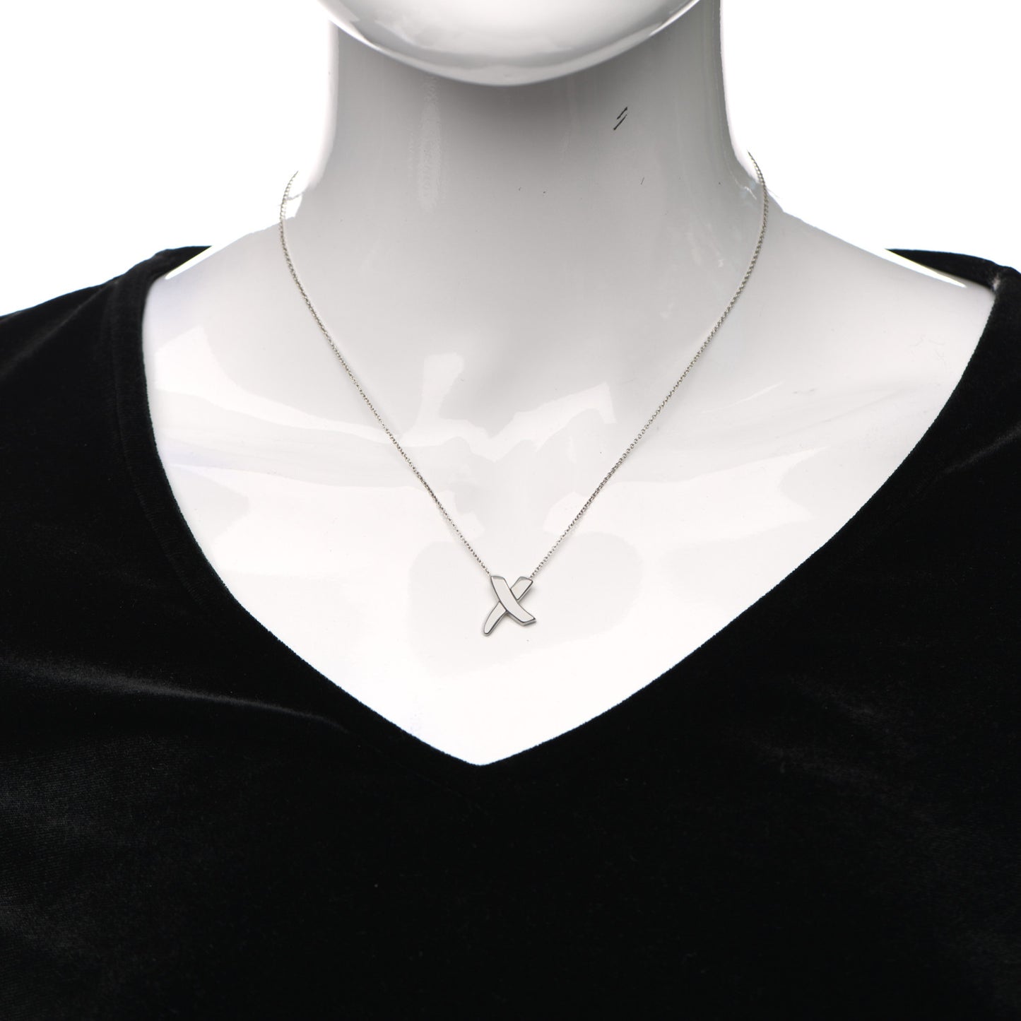 Sterling Silver Paloma Picasso Graffiti X Pendant Necklace