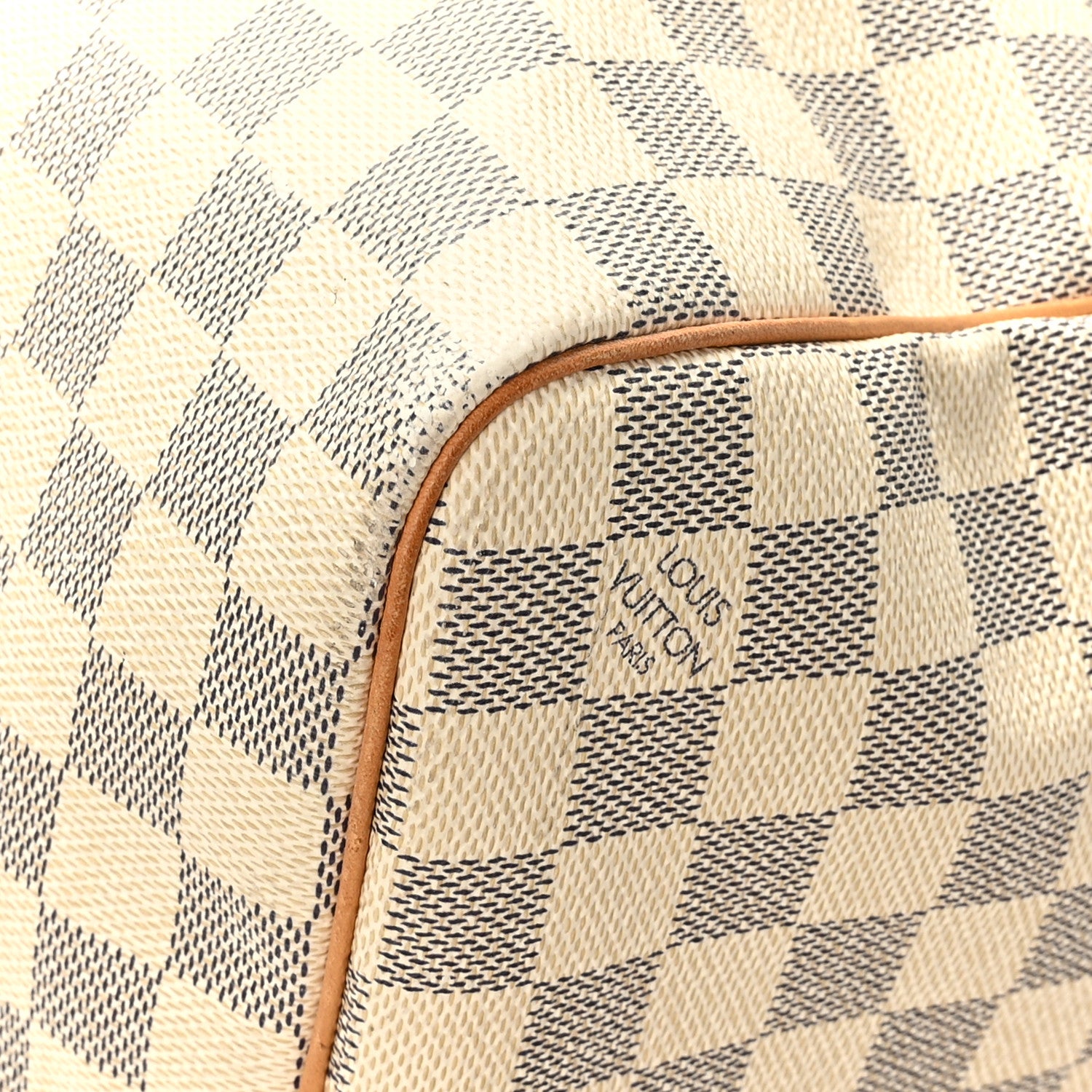 Louis Vuitton Damier Azur Keepall 50 8 of 10