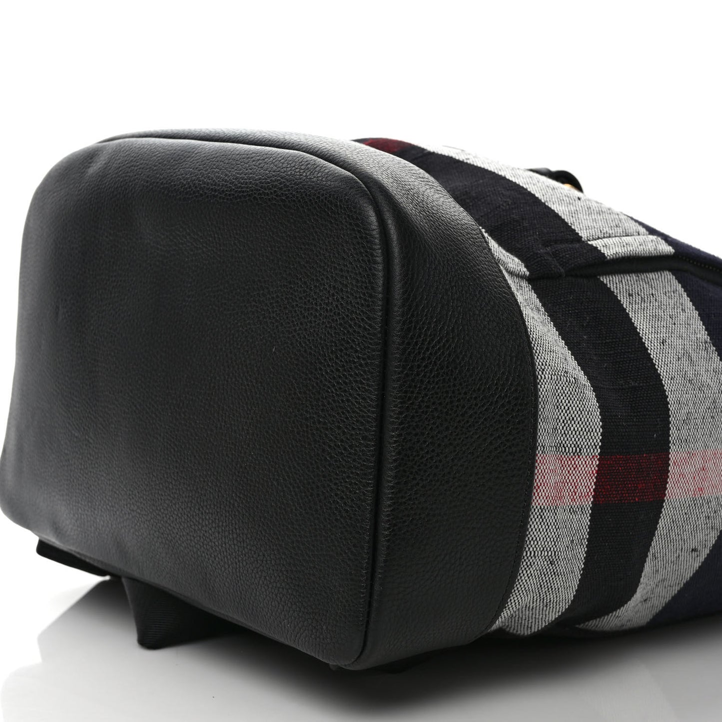 Overdyed Canvas Mega Check Drifton Backpack Black