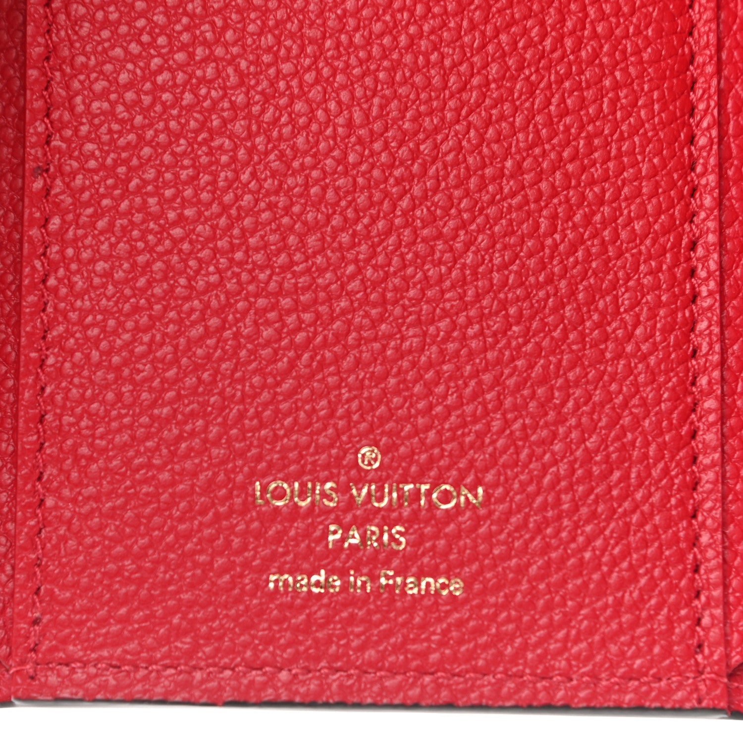 Louis Vuitton Empreinte Victorine Wallet Scarlet 6 of 7