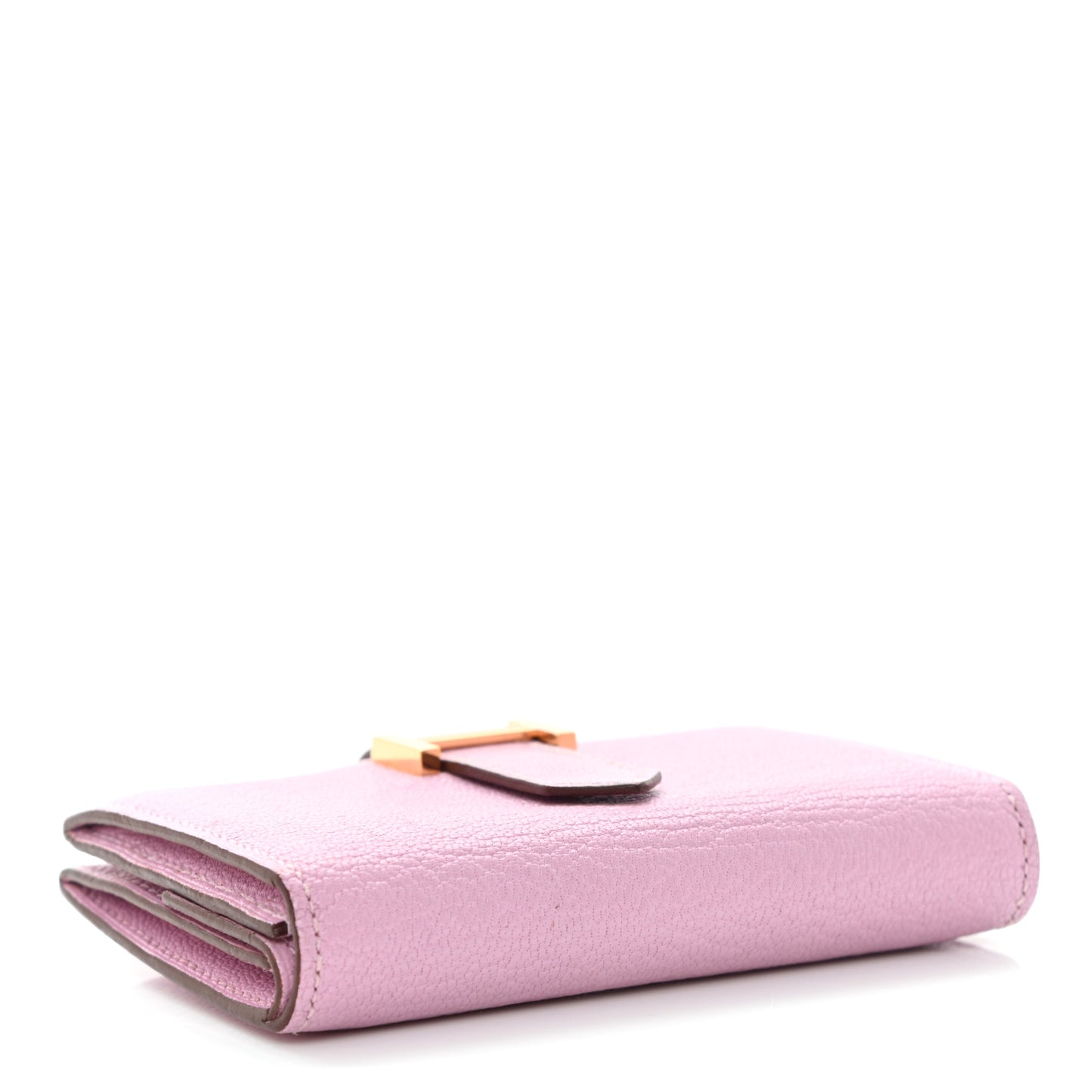Chevre Mysore Bearn Mini Wallet Mauve Sylvestre