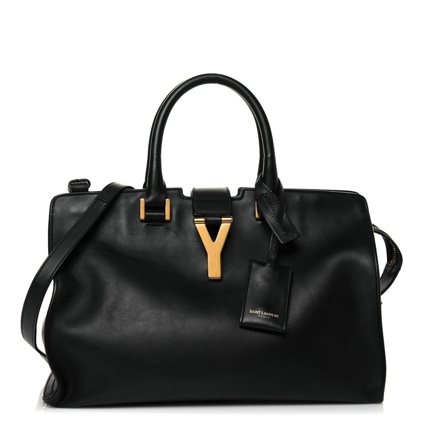 Saint Laurent Calfskin Small Classic Y Cabas Black 1 of 4
