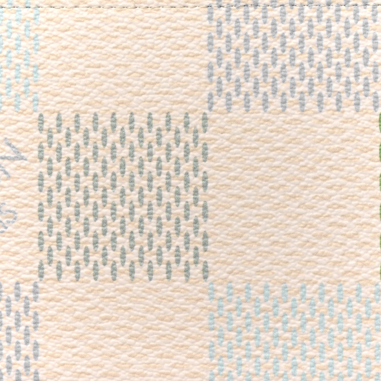 Louis Vuitton Damierlicious Zippy Wallet Pistachio Green 7 of 7