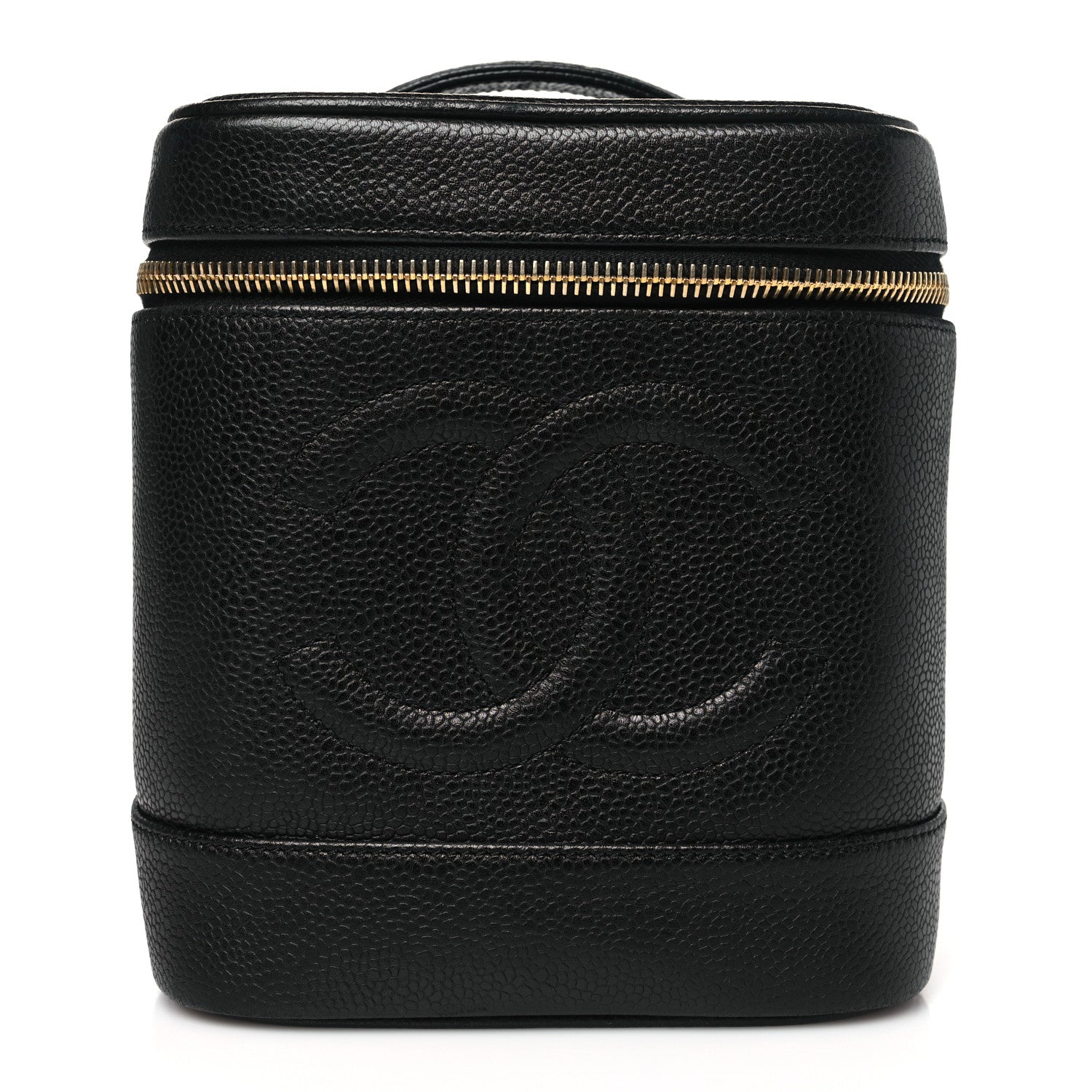 Chanel Caviar Vanity Cosmetic Case Black 1 of 11