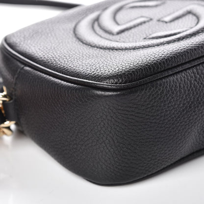Gucci Pebbled Calfskin Small Soho Disco Bag Black 9 of 9