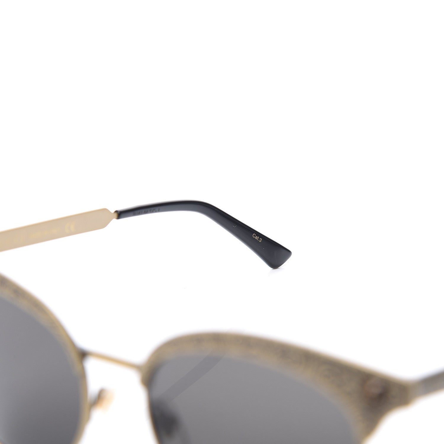 Gucci Metal Tiger GG0220S Sunglasses Antique Gold 6 of 8