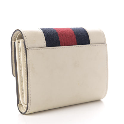 Gucci Calfskin Sylvie Wallet White 4 of 8