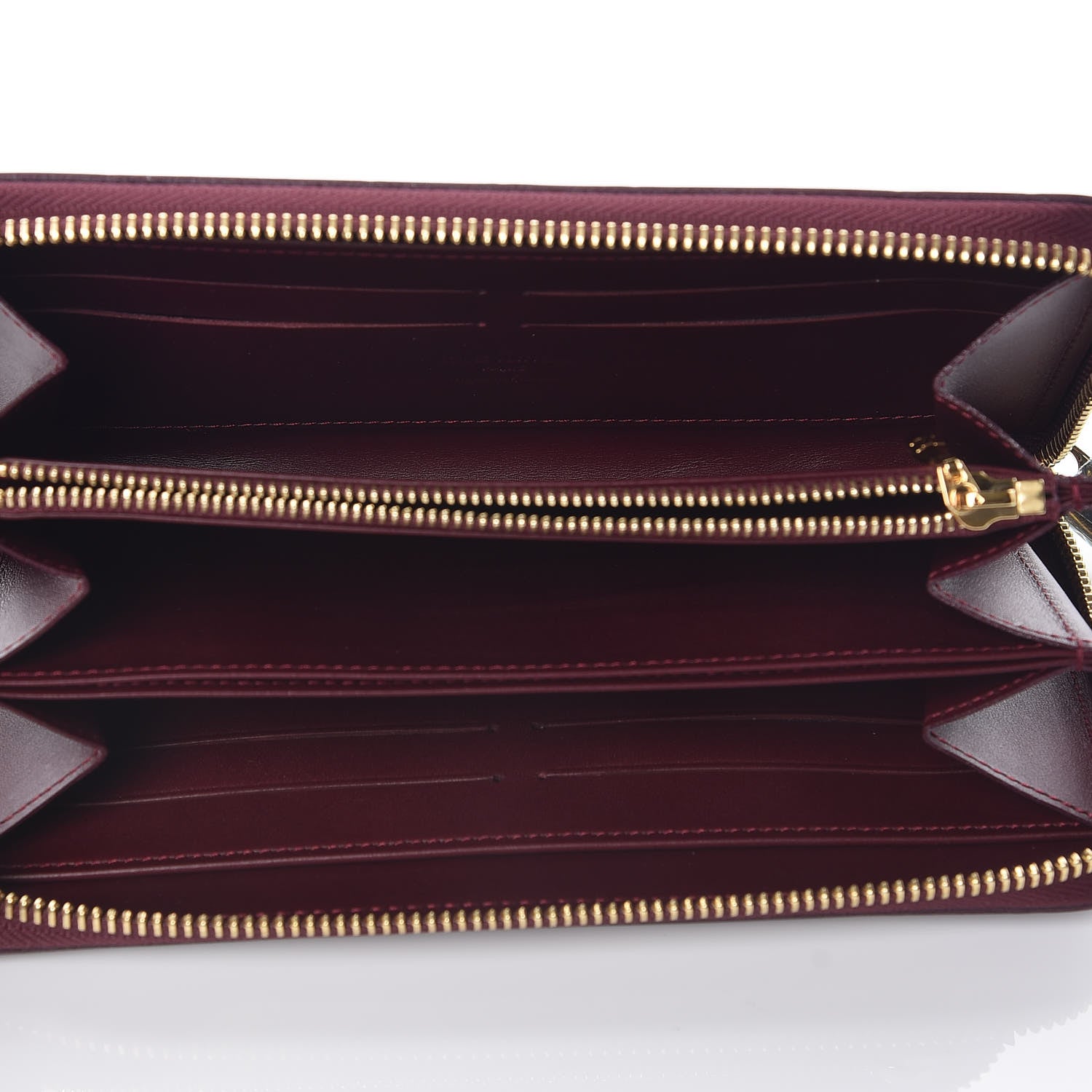 Louis Vuitton Vernis Zippy Wallet Rouge Fauviste 5 of 10