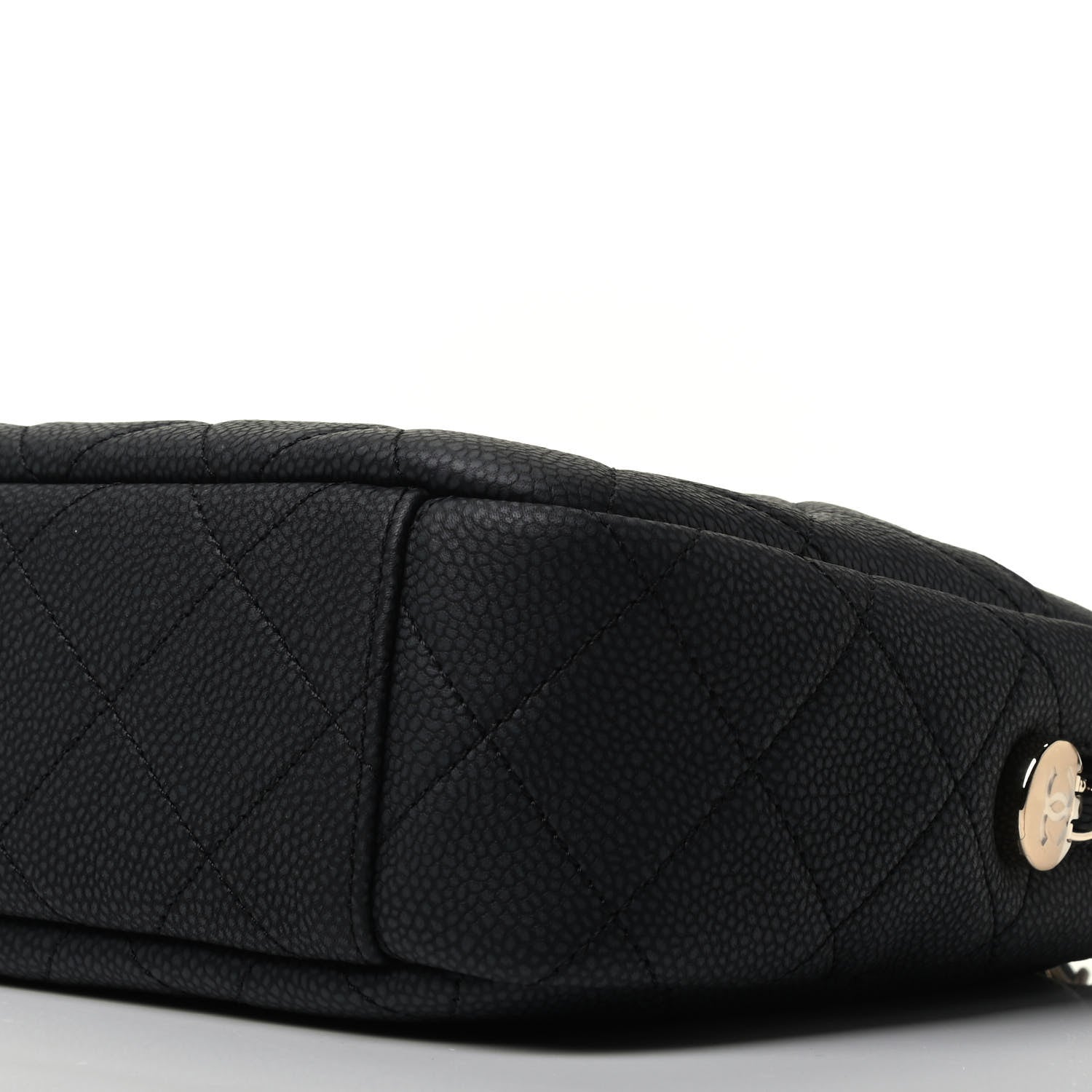 Chanel Iridescent Caviar Quilted Small Coco Tassel Camera Case Black 9 of 10