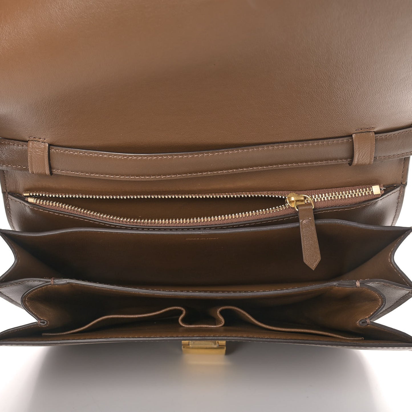 Box Calfskin Medium Classic Box Flap Bag Camel
