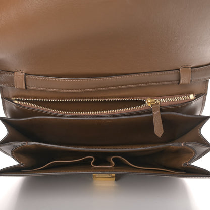 Celine Box Calfskin Medium Classic Box Flap Bag Camel 4 of 9