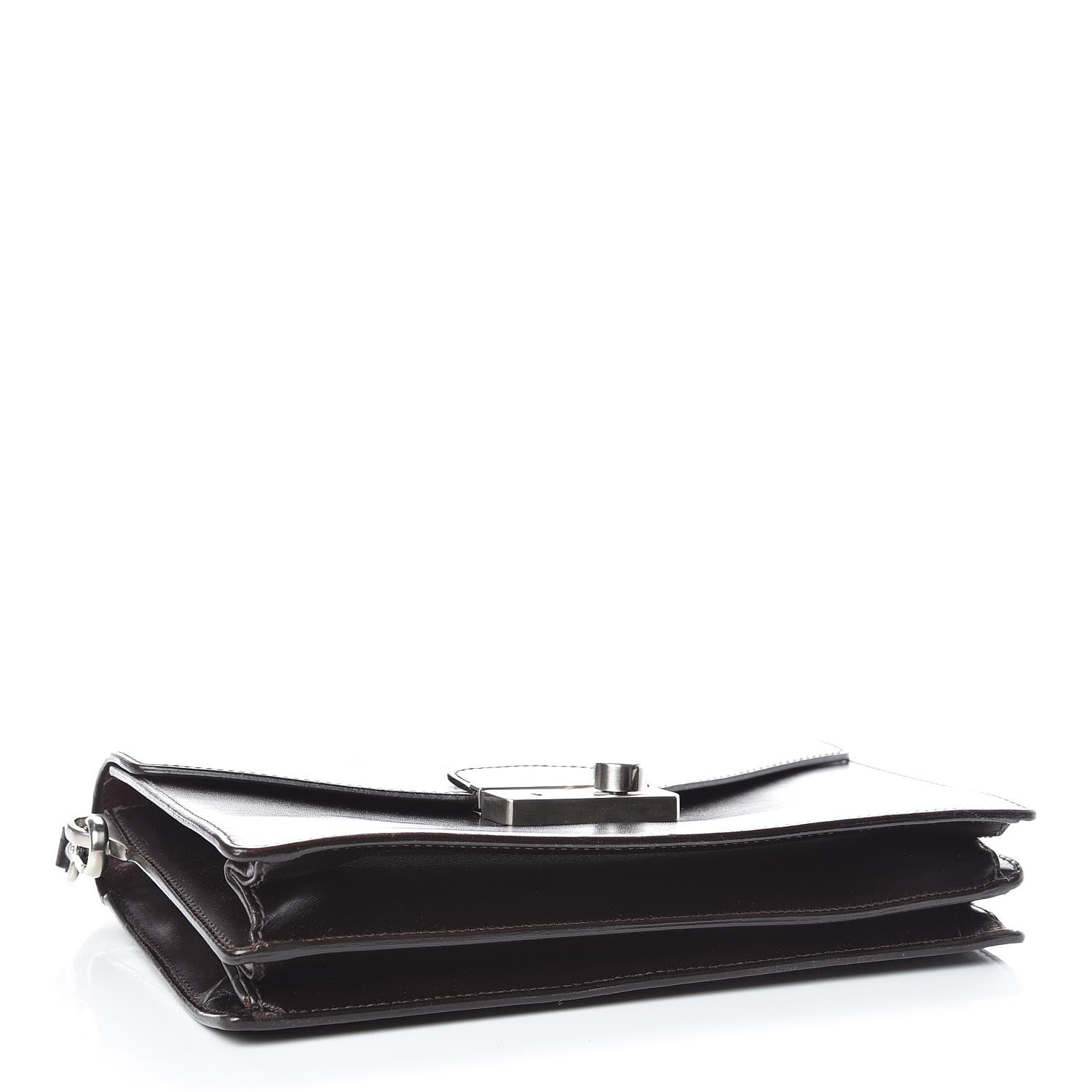 Prada Vitello Sound Shoulder Bag Mosto 4 of 8
