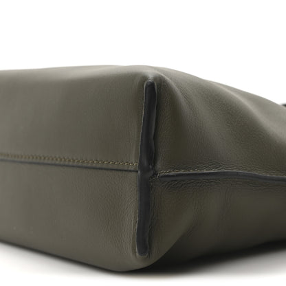 Loewe Calfskin Mini Flamenco Knot Clutch Vintage Khaki 17 of 17
