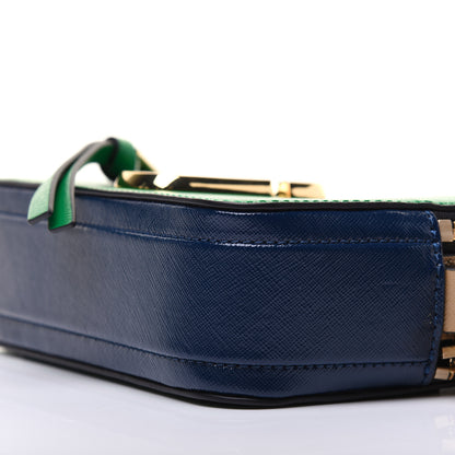Marc Jacobs Saffiano Small Snapshot Camera Bag Green Multicolor 9 of 18