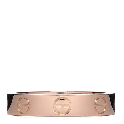 Cartier 18K Pink Gold 3.5mm LOVE Wedding Band Ring 49 4.75 1 of 4