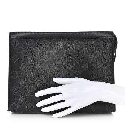 Louis Vuitton Monogram Eclipse Pochette Voyage MM 2 of 13