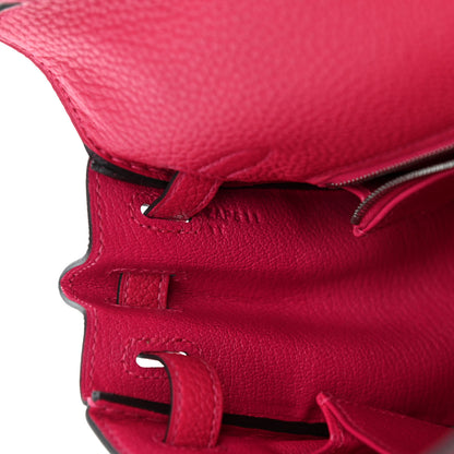 Hermes Togo Kelly Retourne 25 Framboise 5 of 9