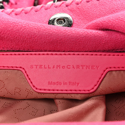 Stella McCartney Shaggy Deer Mini Falabella Fold Over Tote Hot Pink 6 of 10