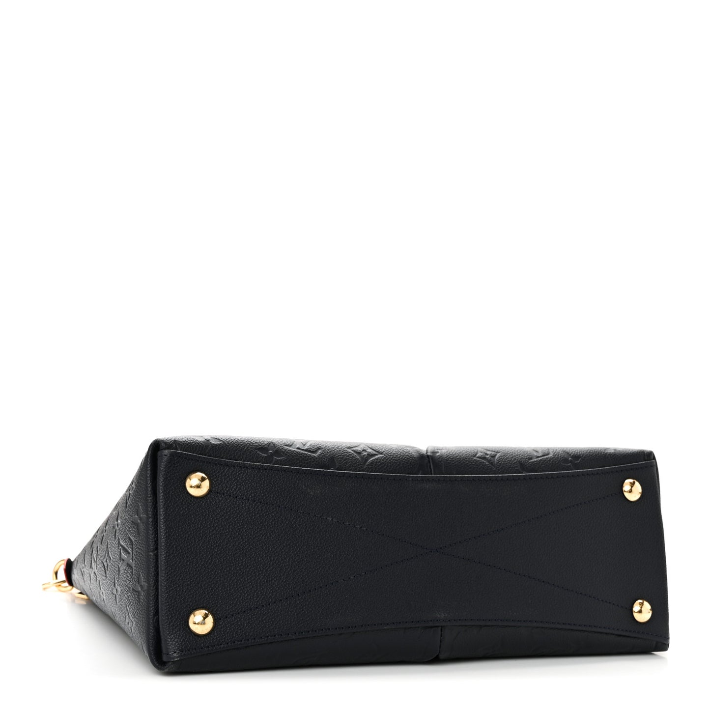 Empreinte V Tote MM Marine Rouge