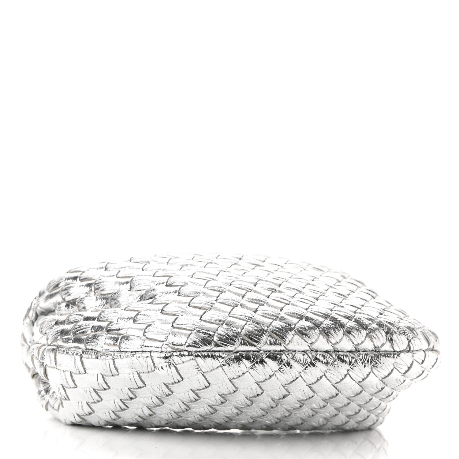 Bottega Veneta Metallic Nappa Intrecciato Mini Jodie Silver 3 of 9