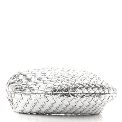 Bottega Veneta Metallic Nappa Intrecciato Mini Jodie Silver 3 of 9