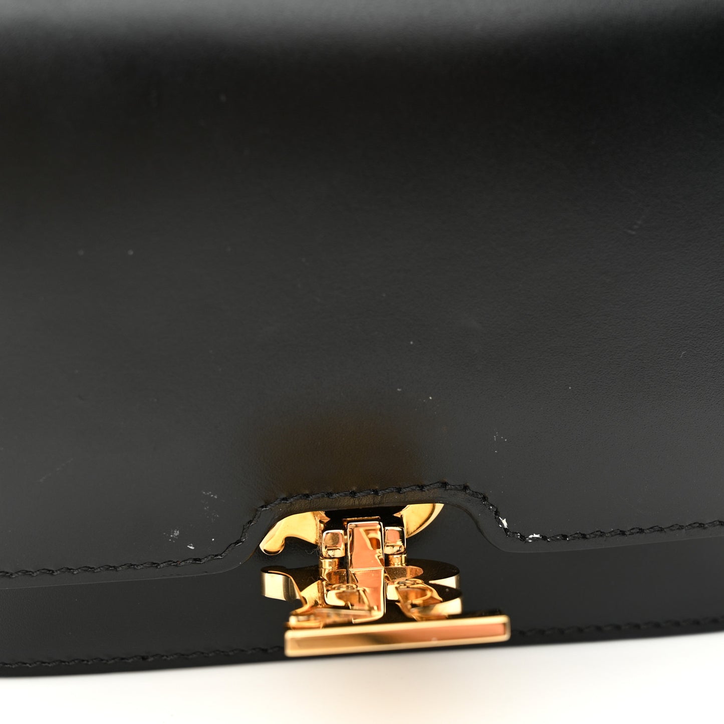 Calfskin TB Belt Bag Black