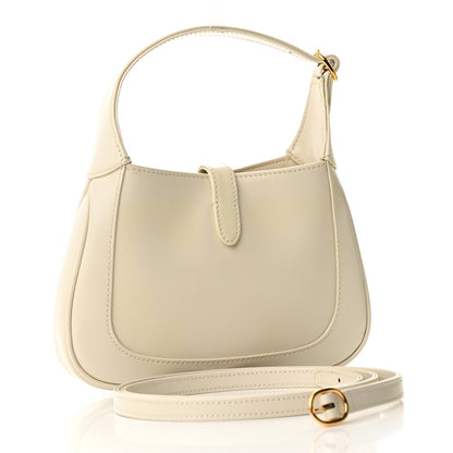 Gucci Boarded Dyana Lux Calfskin Mini Jackie 1961 Hobo Mystic White 3 of 10