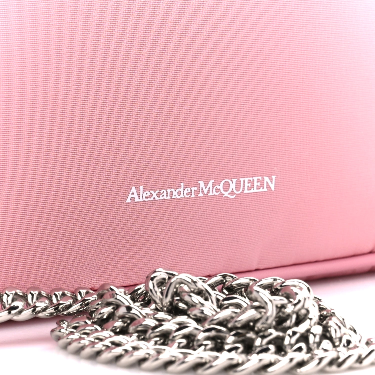 Alexander McQueen Nylon Skull Camera Crossbody Bag Pink 9 of 12