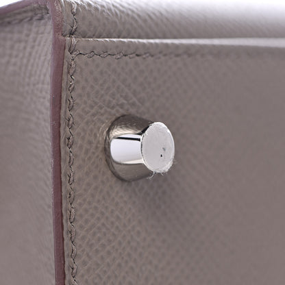 Hermes Epsom Kelly Sellier 28 Etain 35 of 39