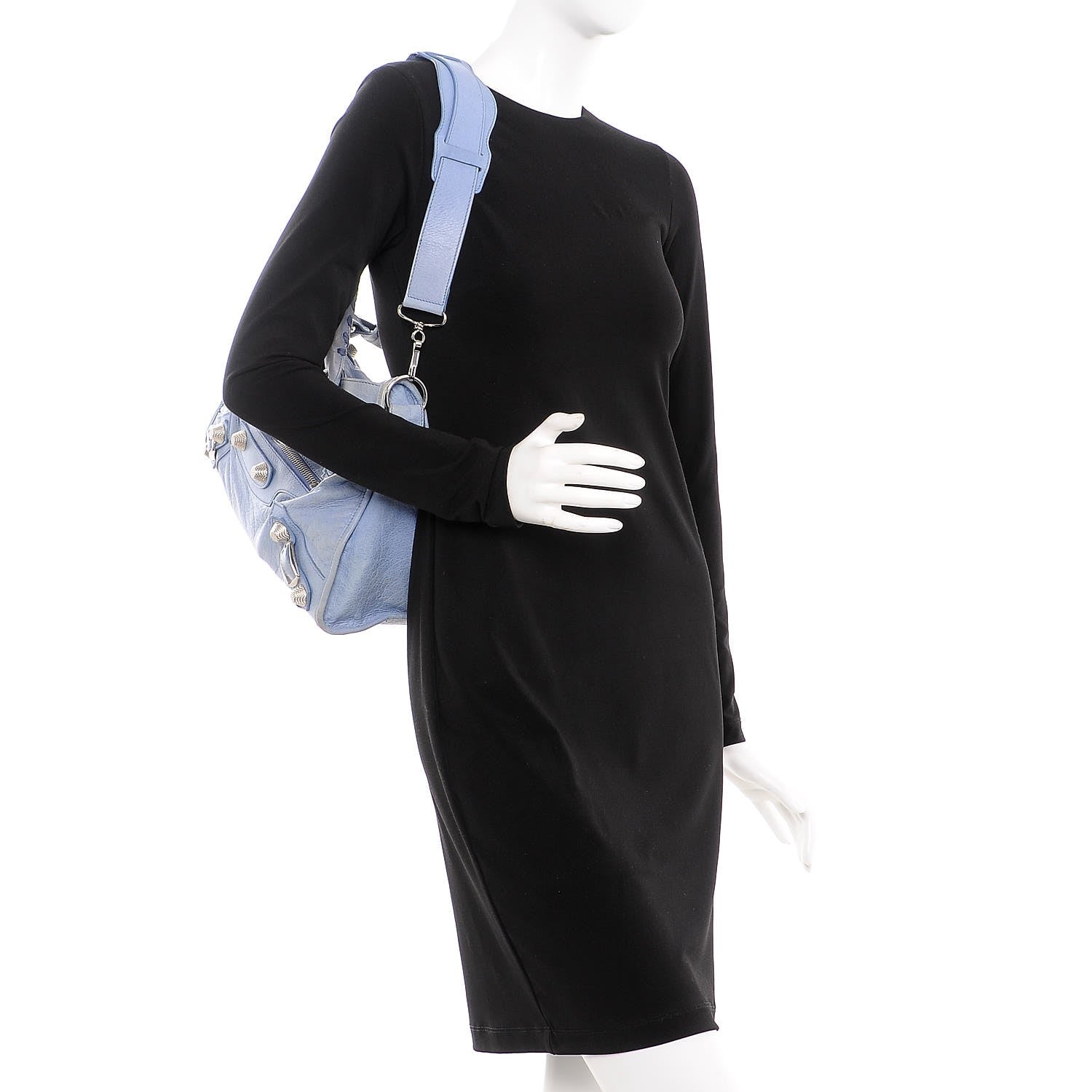 Balenciaga Agneau Giant 21 Silver Hardware City Nuage 3 of 13