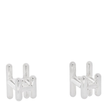 Hermes Sterling Silver Ever Chaine d'ancre Cufflinks 3 of 8