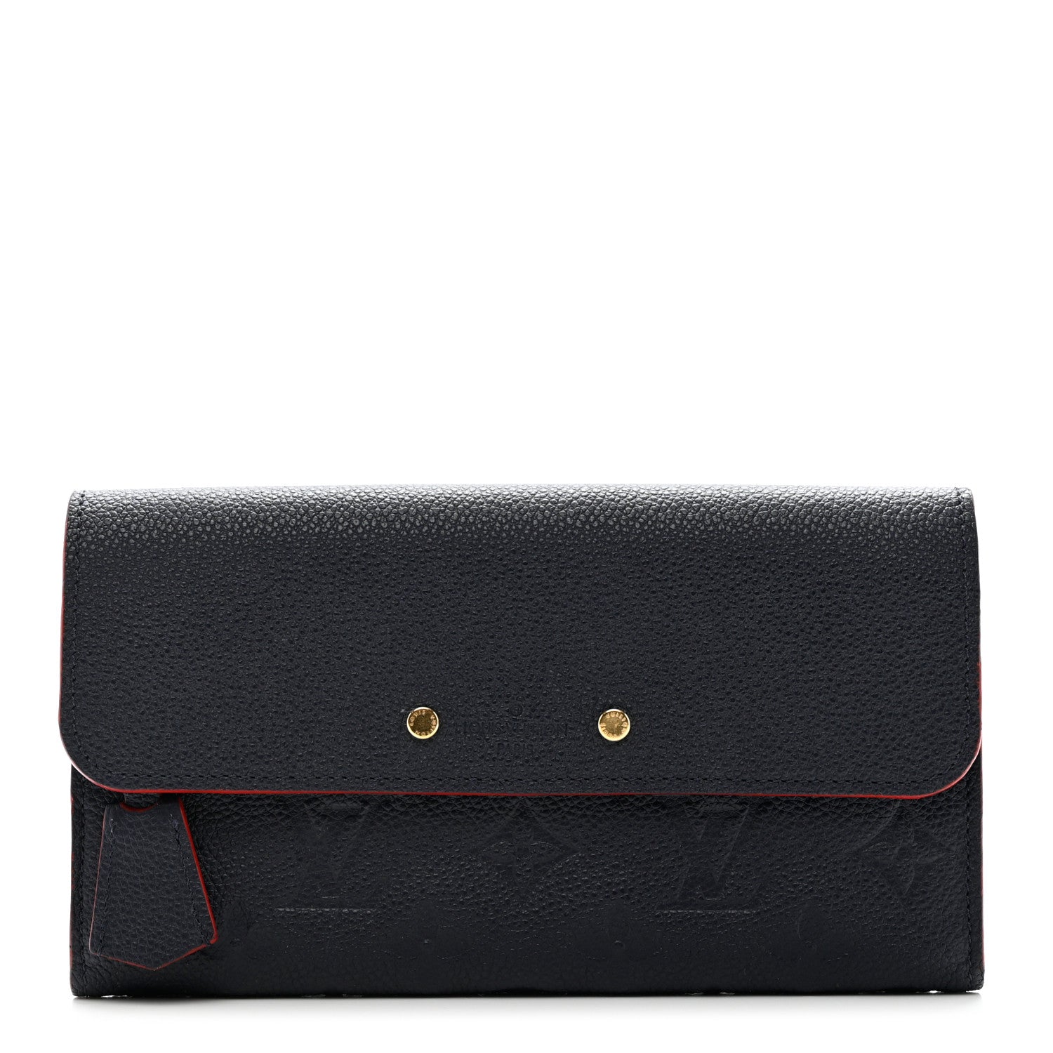Louis Vuitton Empreinte Pont-Neuf Wallet Marine Rouge 1 of 6