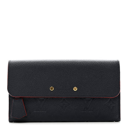 Louis Vuitton Empreinte Pont-Neuf Wallet Marine Rouge 1 of 6