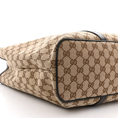 Gucci GG Monogram Large Joy Tote Bag Dark Brown 11 of 15