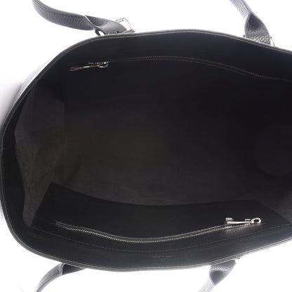 Louis Vuitton Taurillon Cabas Voyage Tote Black 4 of 12