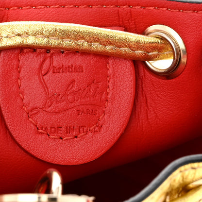 Christian Louboutin Kid Laminato Marie Jane Bucket Bouton 6 of 9