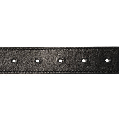 Gucci Calfskin Double G 30mm Belt 95 38 Black 3 of 5