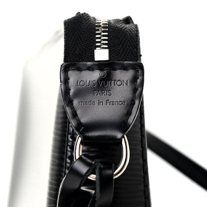 Louis Vuitton Epi Pochette Accessories NM Black 6 of 7