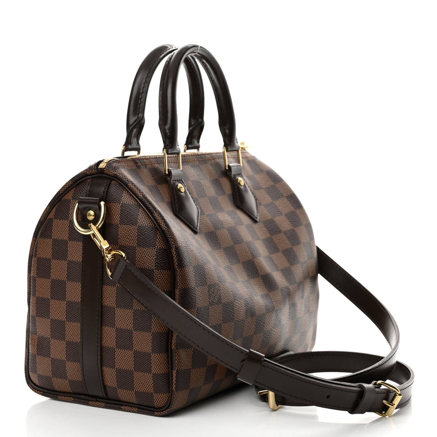 Damier Ebene Speedy Bandouliere 25
