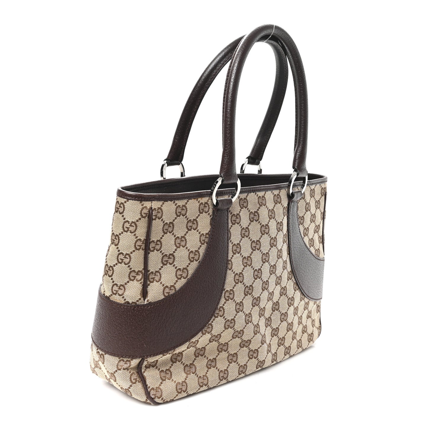 Monogram Shoulder Bag Dark Brown