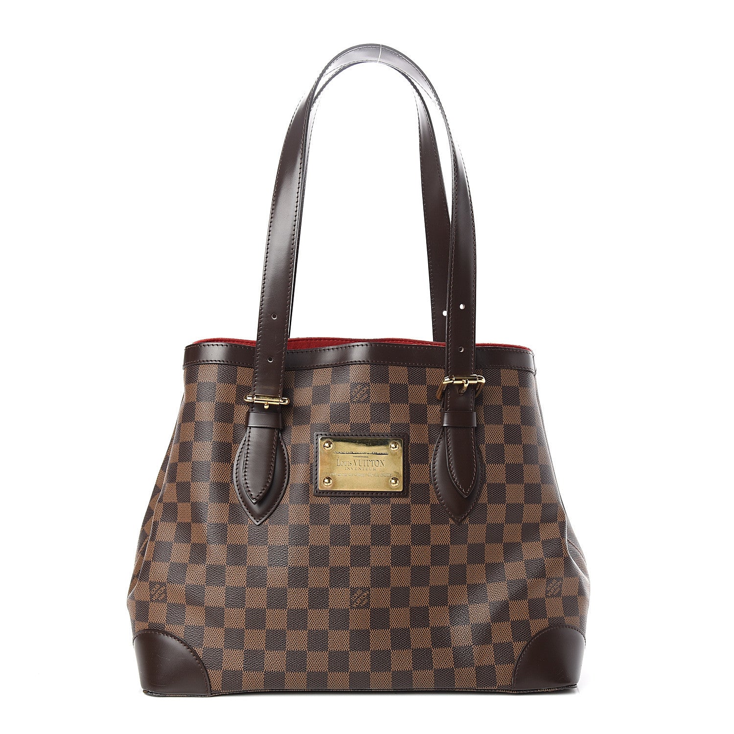 Louis Vuitton Damier Ebene Hampstead MM 1 of 9