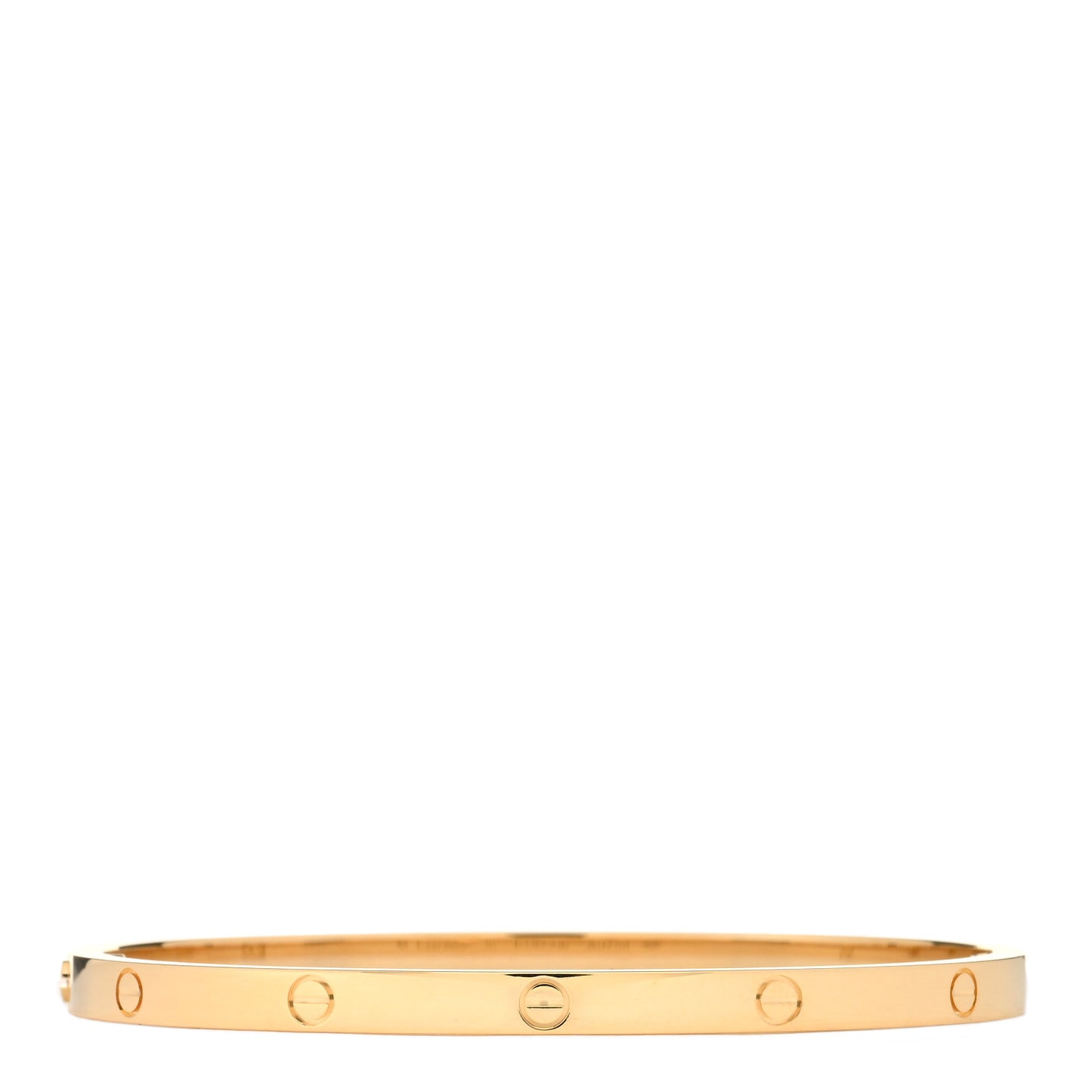 18K Yellow Gold Small LOVE Bracelet 16