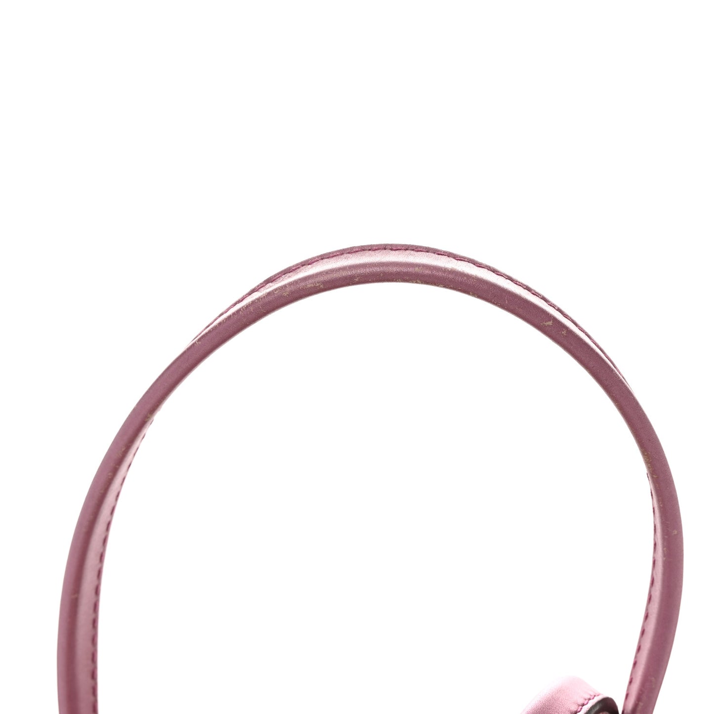 Monogram Large Heart Bit Charm Top Handle Tote Pink